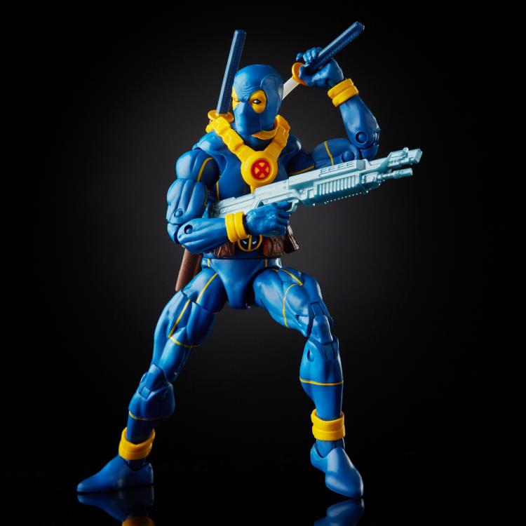 Deadpool Marvel Legends Deadpool (Blue) (Strong Guy BAF)