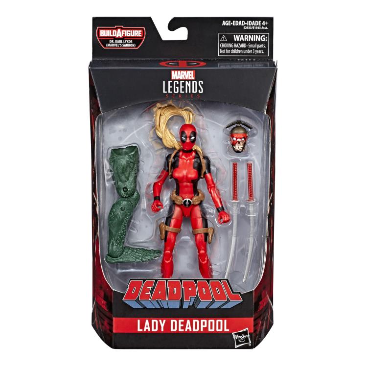 Deadpool Marvel Legends Lady Deadpool (Sauron BAF)
