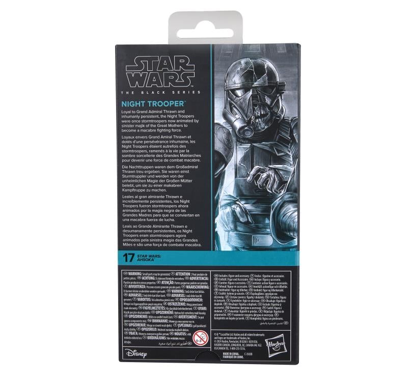 Star Wars: The Black Series 6" Night Trooper (Ahsoka) Action Figure
