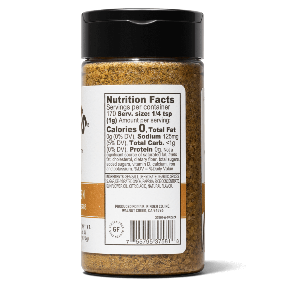 Kinder's Grilled Chicken Seasoning