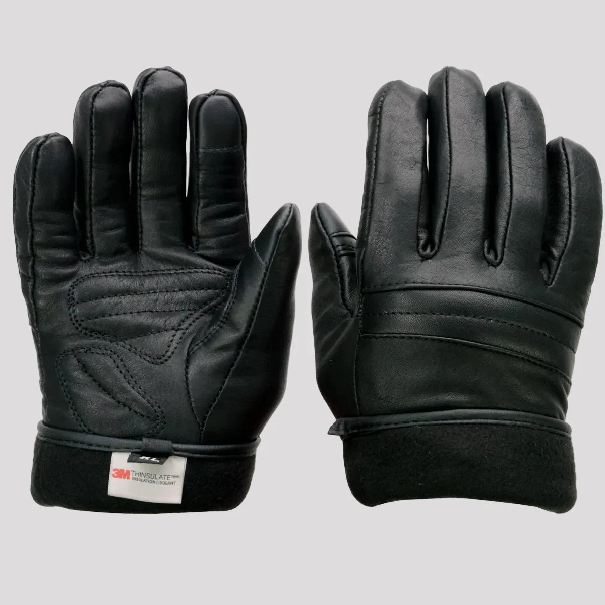 Open Road Women's Touch Tip Leather Motorcycle Gloves