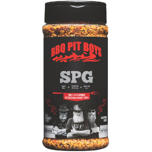 BBQ Pit Boys SPG Salt Pepper Garlic BBQ Seasoning