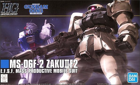 HGUC MS-06F2 Zaku II F2 (Earth Federation Type) 1/144