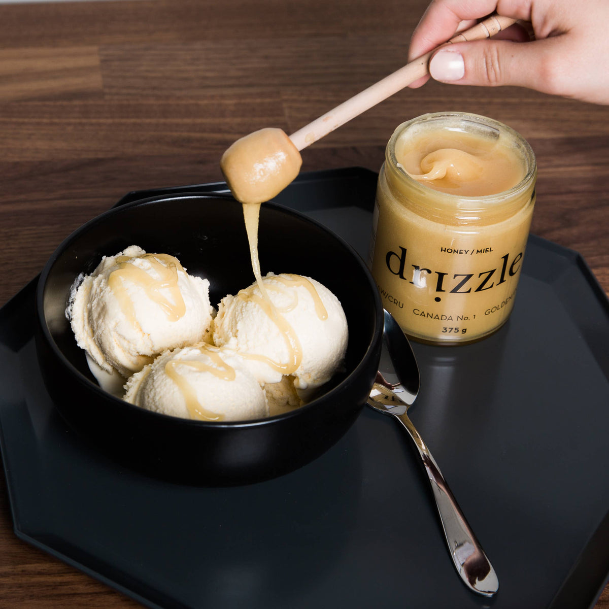 Drizzle Honey Golden Raw Honey
