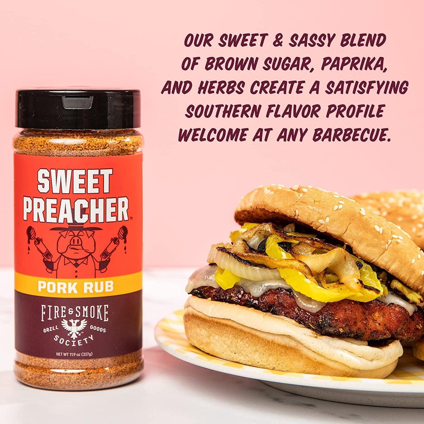 Fire & Smoke Society SWEET PREACHER | Pork Rub