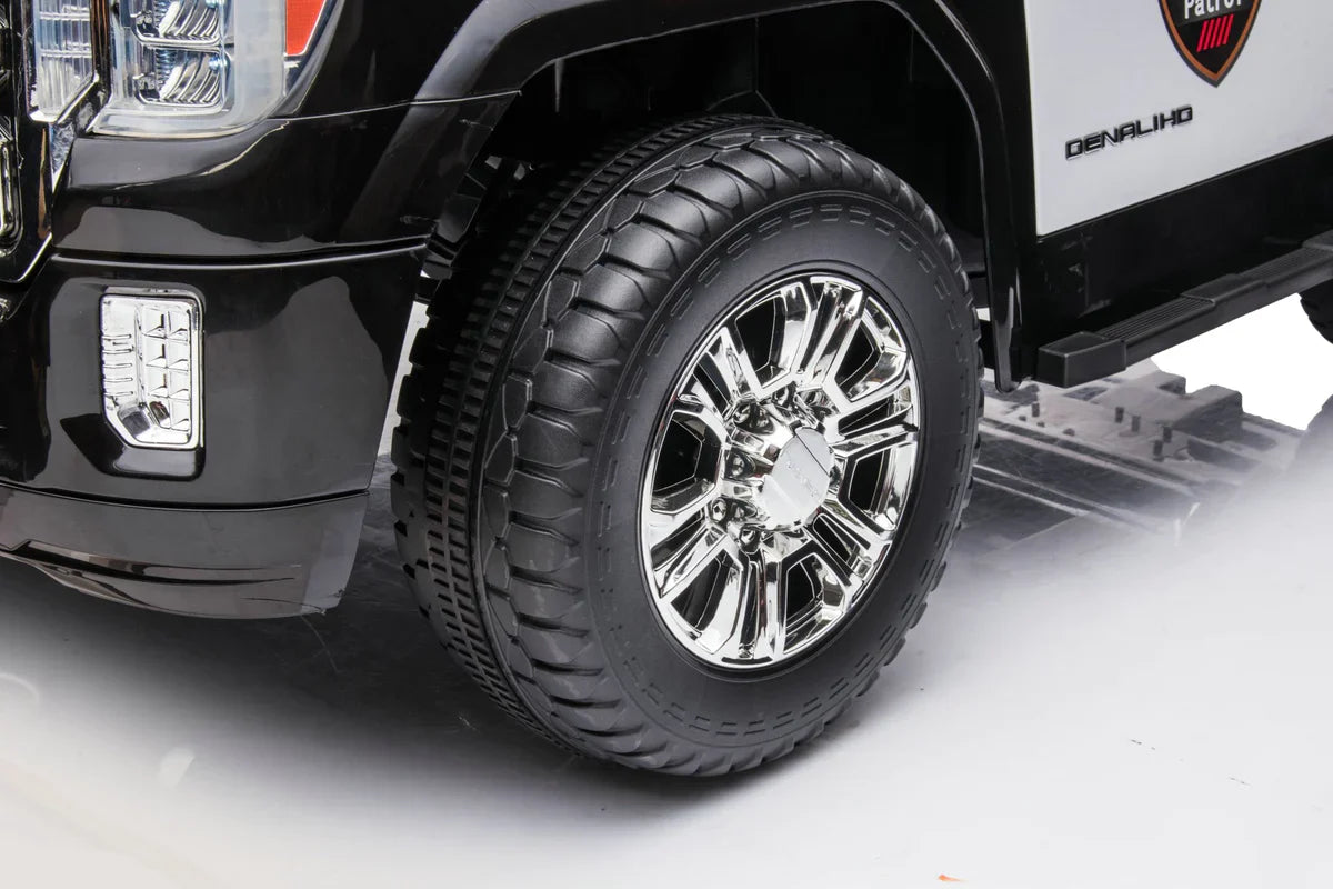 2026 UPGRADED GMC Sierra 24V 2 Seater Kids Ride On Car With Remote Control