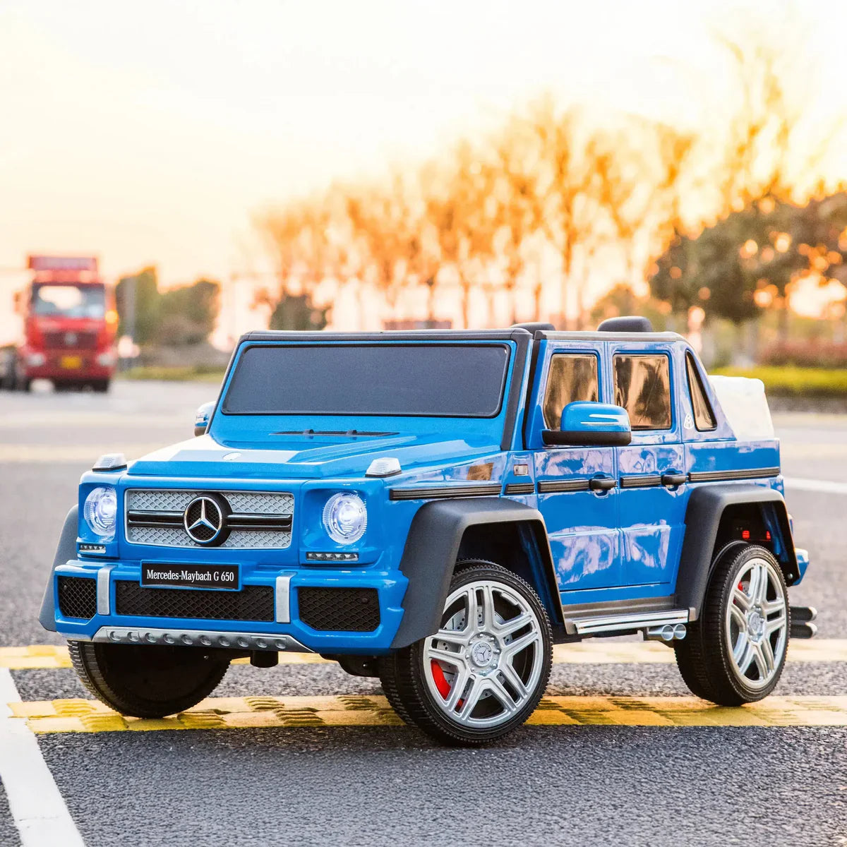 2026 12V Mercedes Benz Maybach G650 Kids Ride On Car with Remote Control