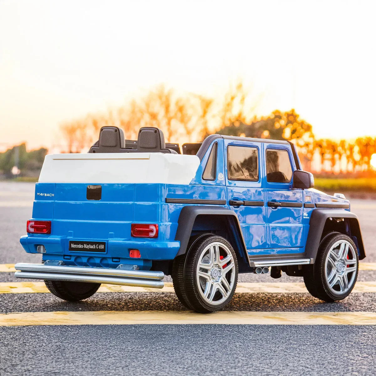 2026 12V Mercedes Benz Maybach G650 Kids Ride On Car with Remote Control