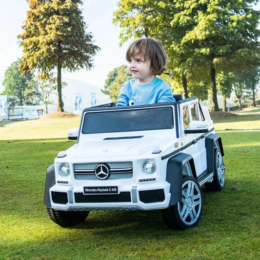 2026 12V Mercedes Benz Maybach G650 Kids Ride On Car with Remote Control