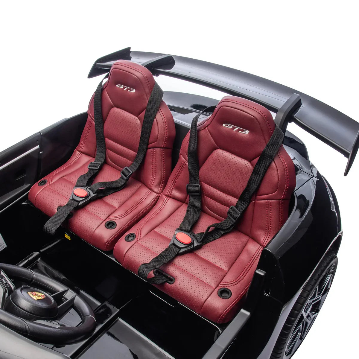 2026 24V Porsche 911 GT3 2 Seater Kids Ride On Car - NEW Silent Motor