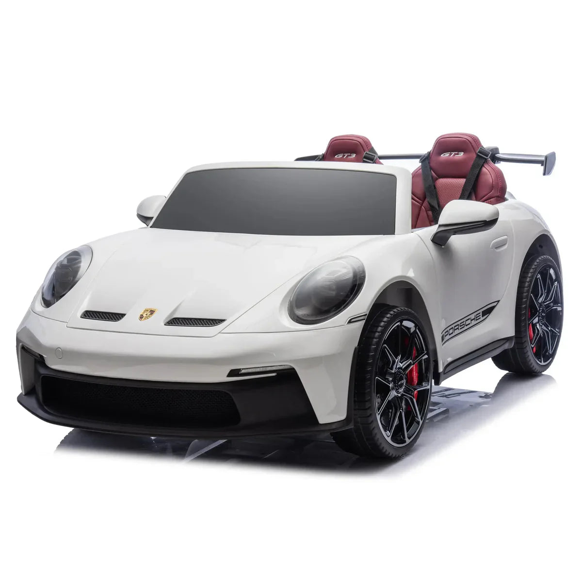 2026 24V Porsche 911 GT3 2 Seater Kids Ride On Car - NEW Silent Motor
