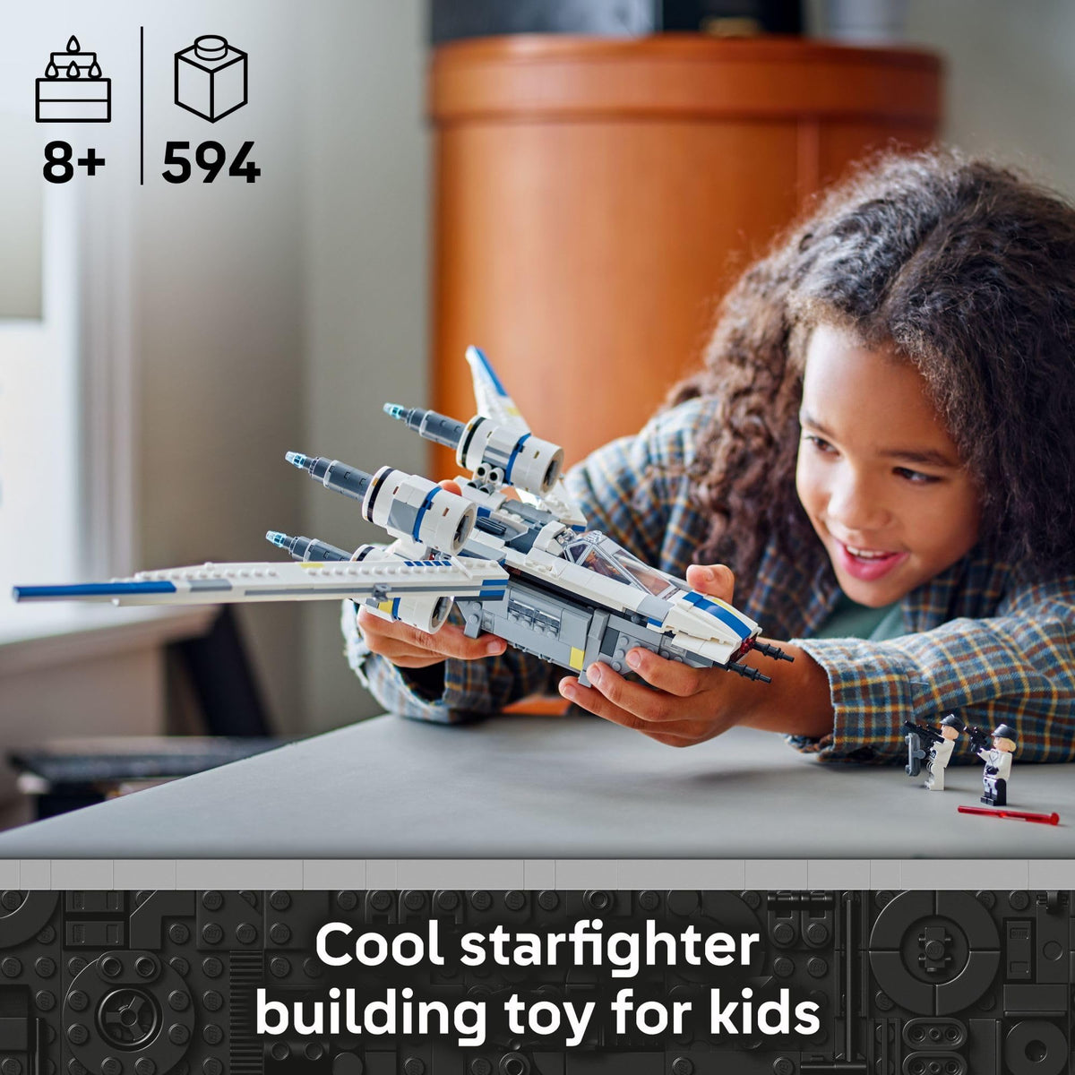LEGO Star Wars Rebel U-Wing Starfighter Building Set - Includes Cassian Andor, Dedra Meero and K-2SO - Model Action Toy for Andor Fans - Birthday Gift Idea for Boys, Girls, Kids, Ages 8+ - 75399 🍁 All In One Marketplace Canada
