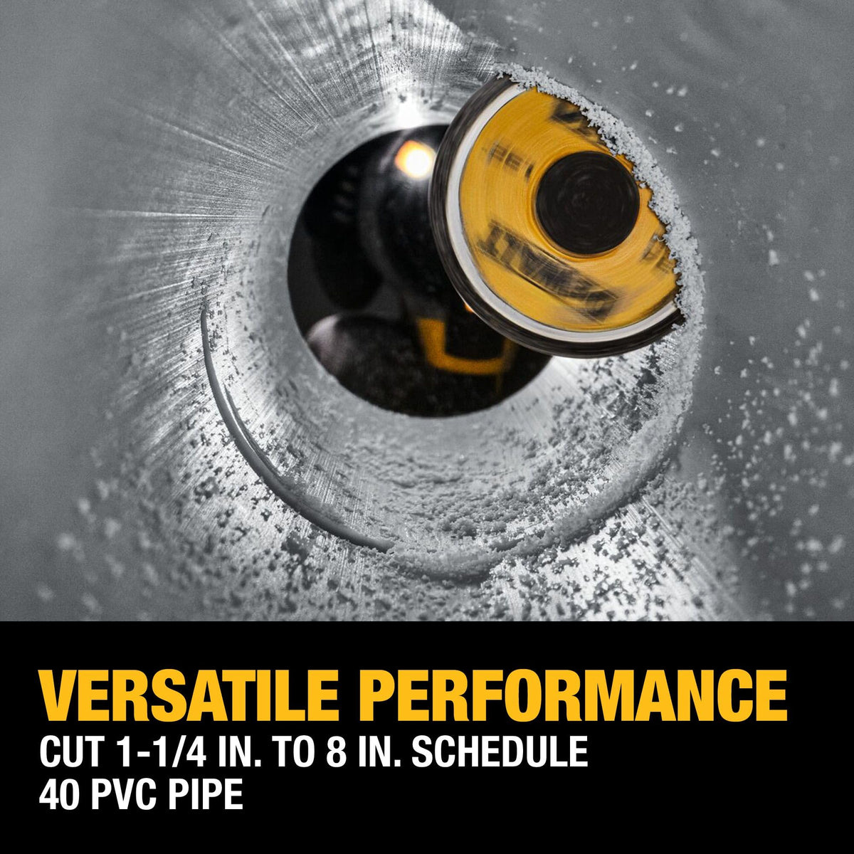 DEWALT Impact Connect Pipe Cutter, PVC Cutter, Diamond Grit Cutting Wheel (DWAIPCIR) 🍁 All In One Marketplace Canada