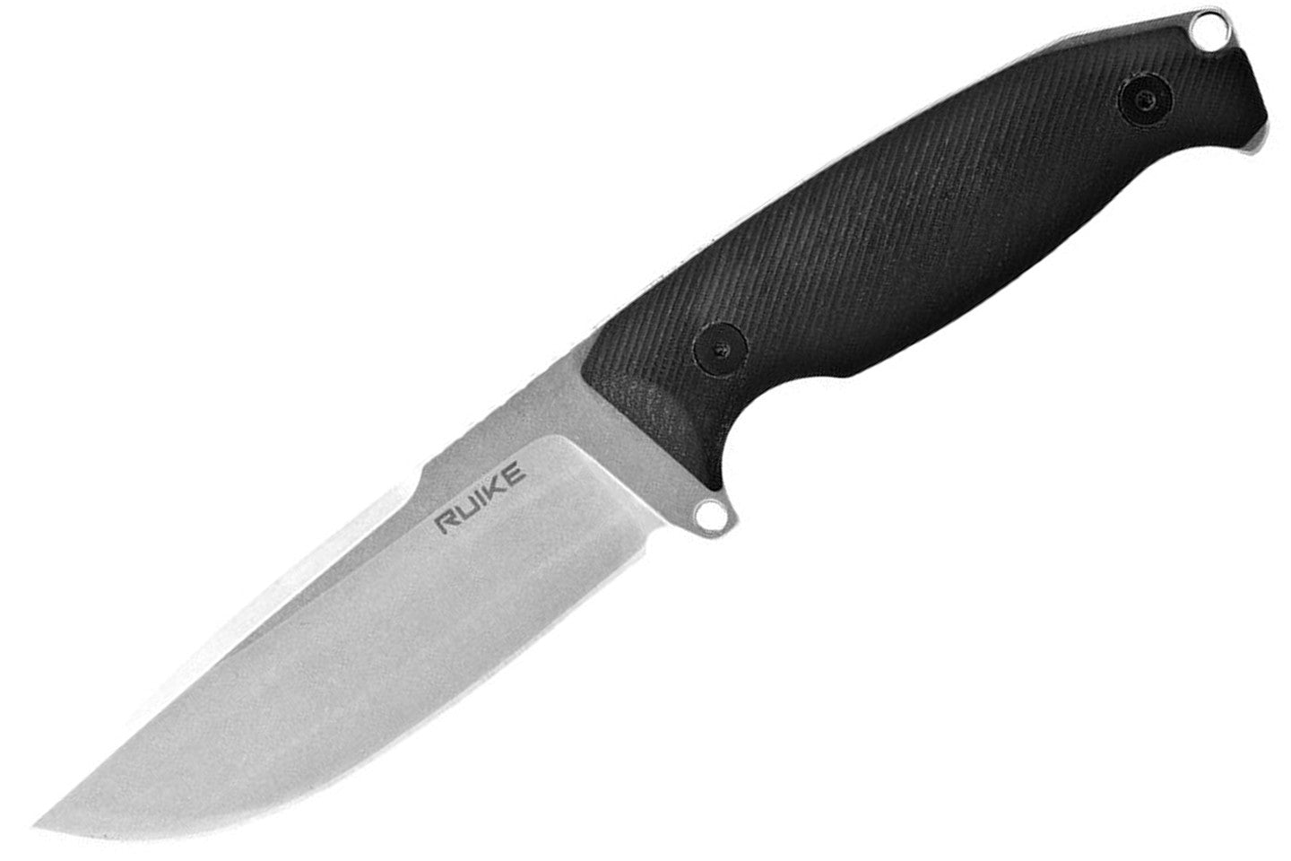 Ruike F118B Jager Fixed Blade Knife with Black Handle