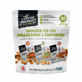 Three Farmers - Snacks to Go Variety Pack (1bg 6)