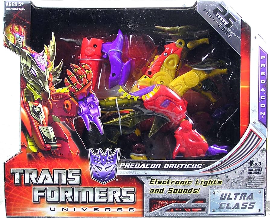 Transformers Universe Action Figure Ultra Class Predacon Bruticus