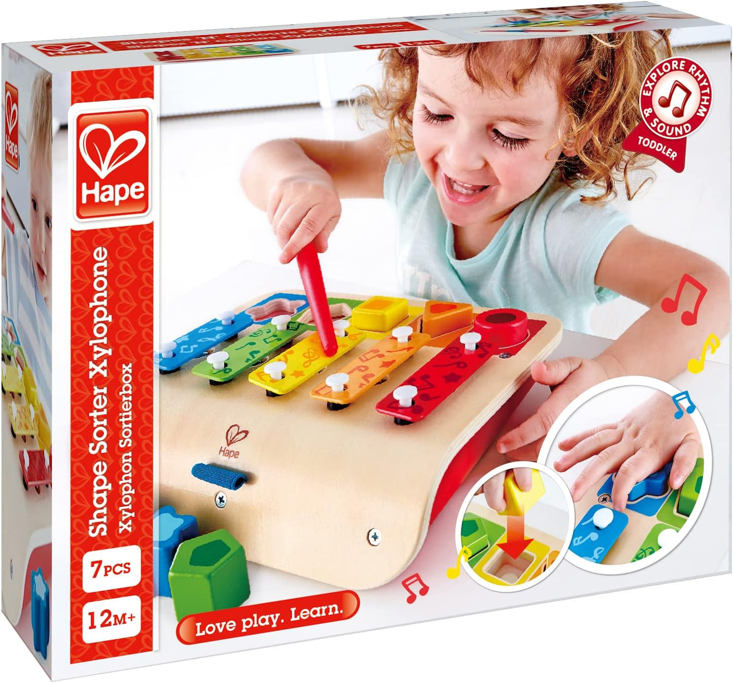 Hape Shape Sorter Xylophone Piano
