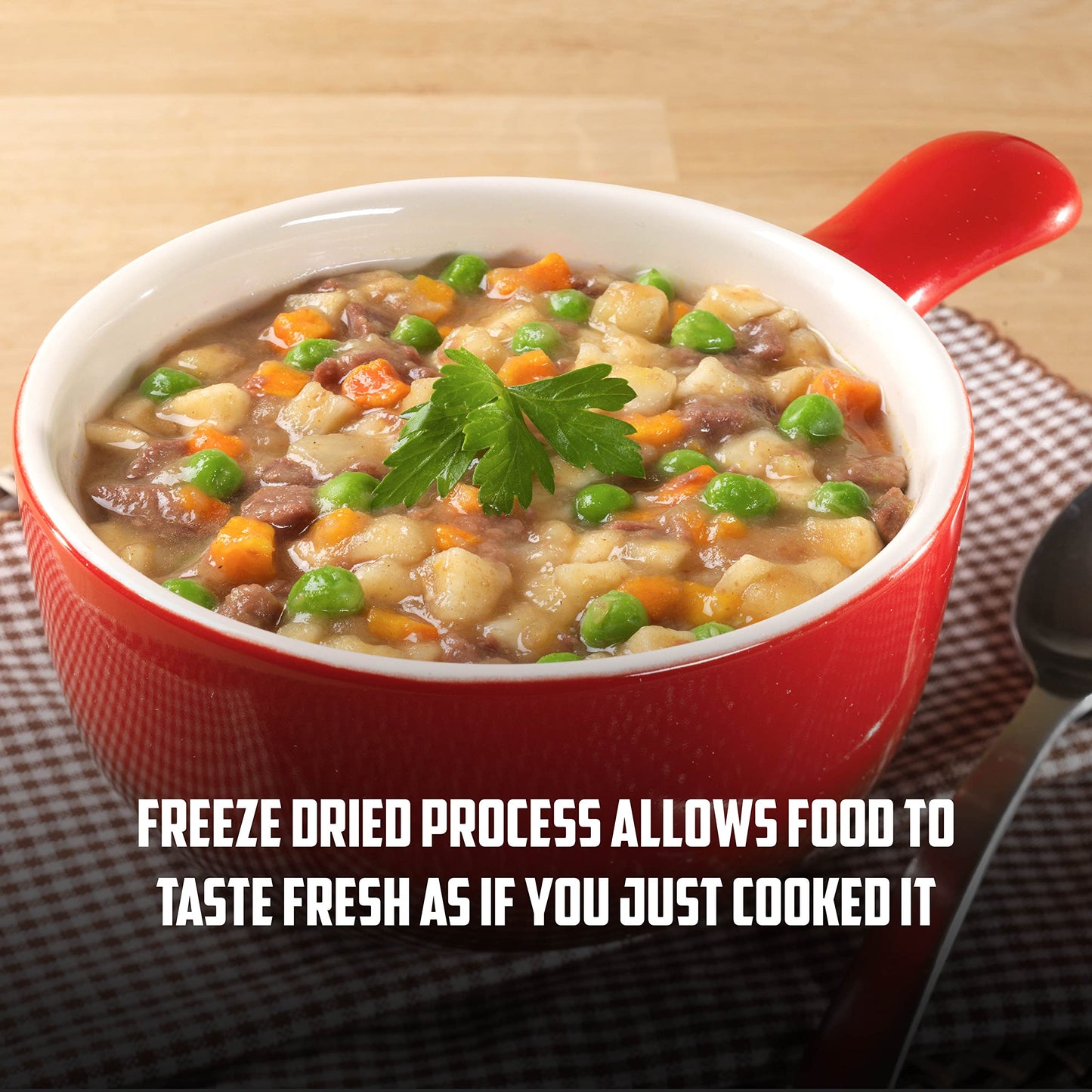 Mountain House Beef Stew, Freeze Dried Emergency Food, Single Pouch 🍁 All In One Marketplace Canada