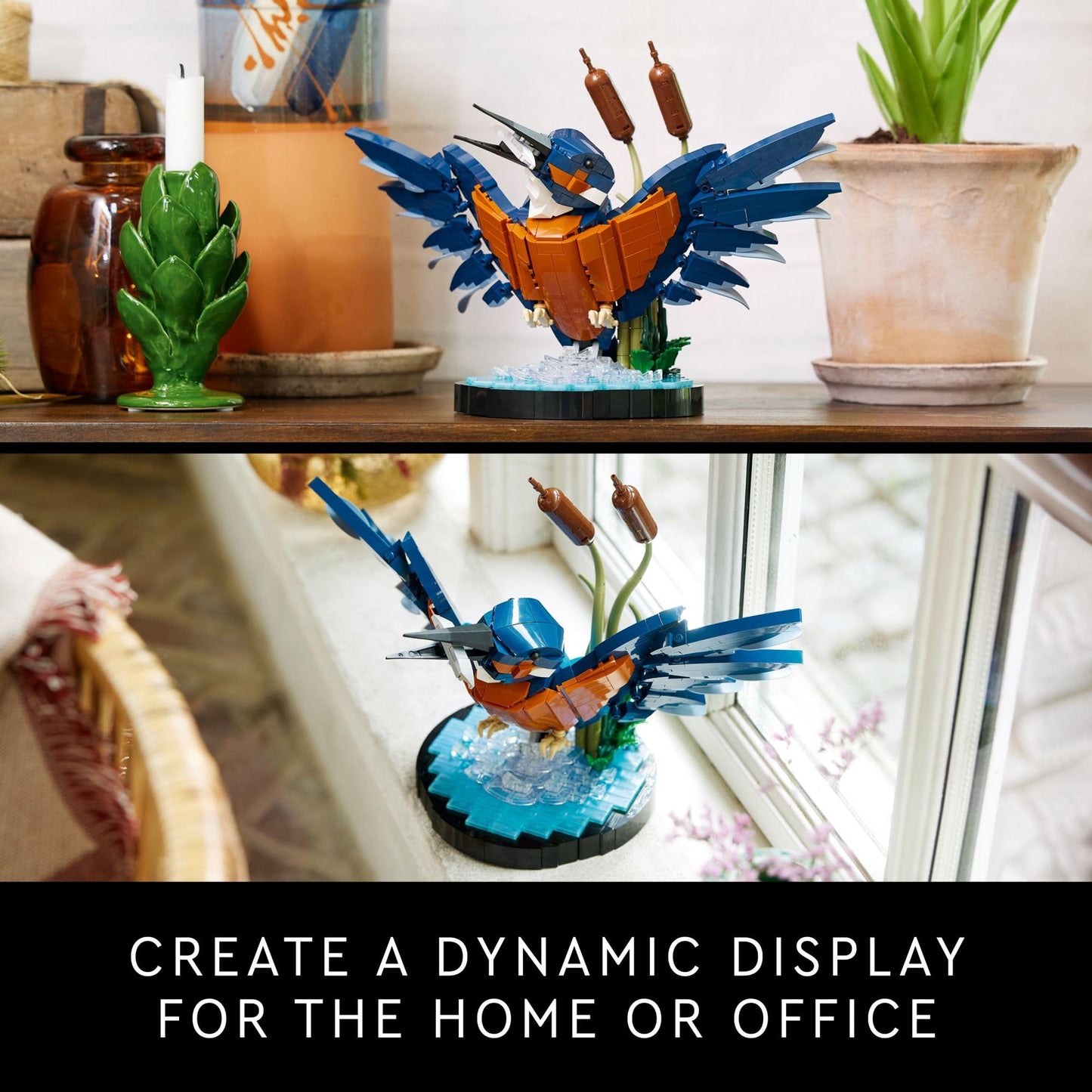 LEGO Icons Kingfisher Model Building Kit - Detailed 3D Puzzle for Adults, 18+ - Collectible, Relaxing DIY Craft for Bird Lovers - Gift for Mother's Day - 10331 🍁 All In One Marketplace Canada