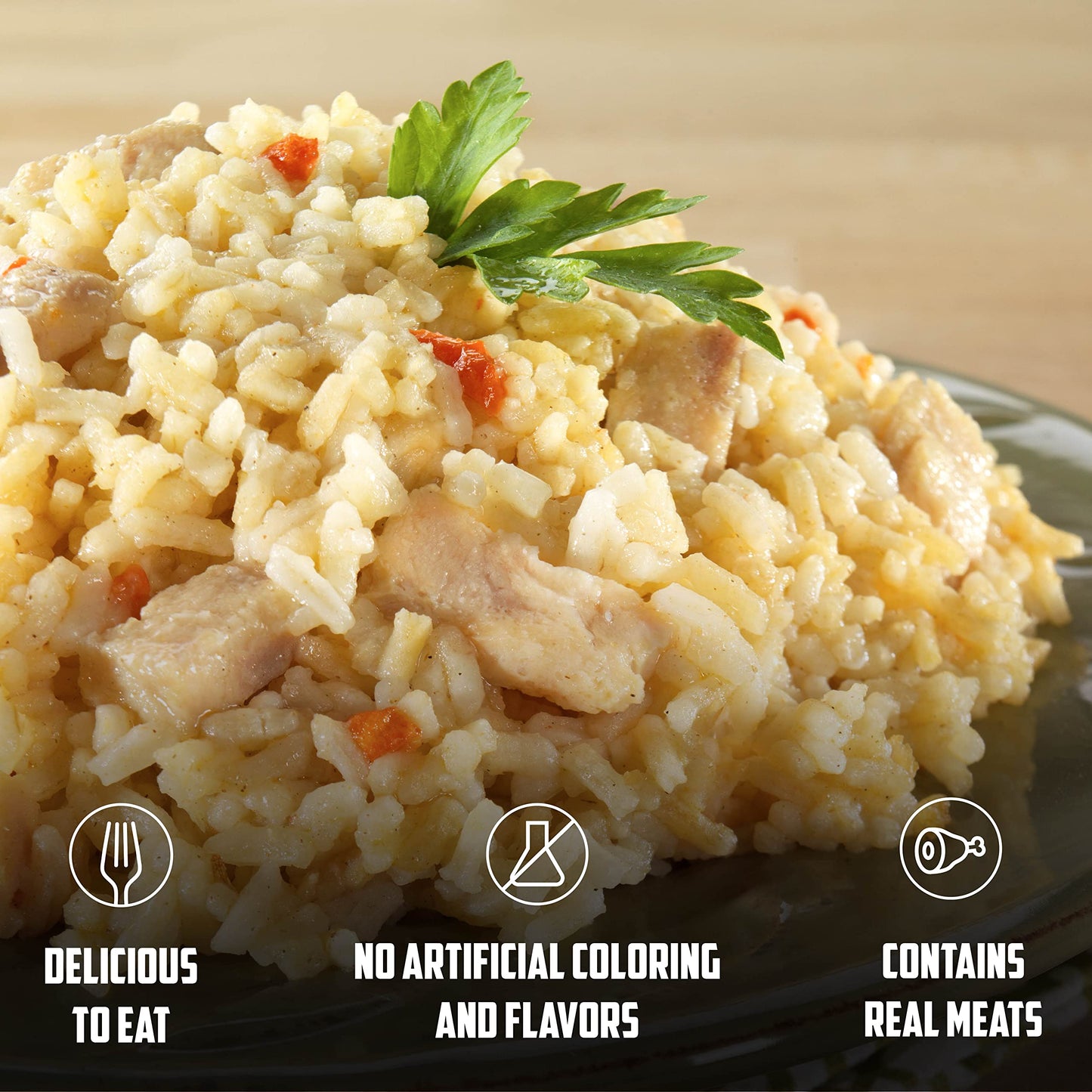 Mountain House Rice and Chicken, Freeze Dried Emergency Food (1 Pouch) 🍁 All In One Marketplace Canada