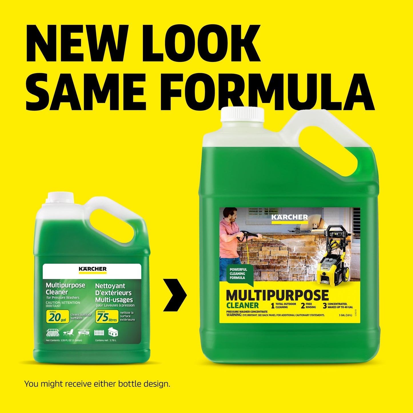 Kärcher Multi-Purpose Cleaning Pressure Power Washer Detergent Soap, 1 Gallon 🍁 All In One Marketplace Canada