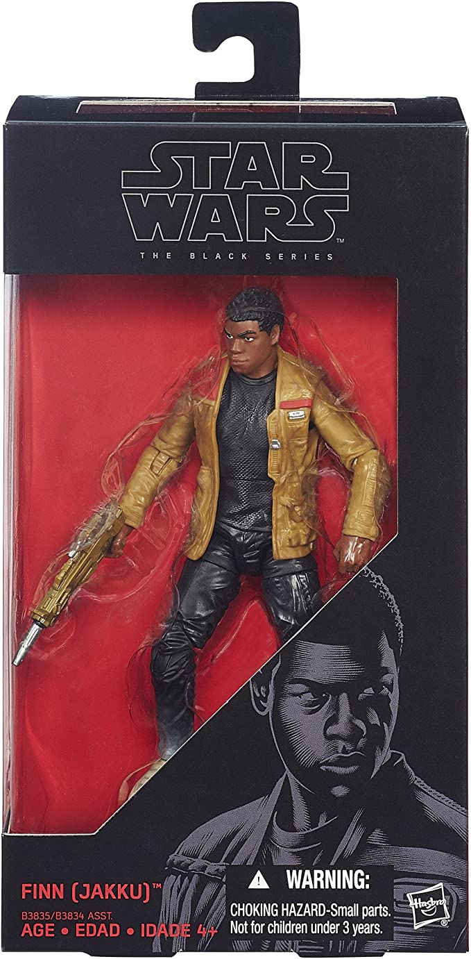 STAR WARS The Black Series 6 Inch Finn Jakku- ** Return/damaged box**