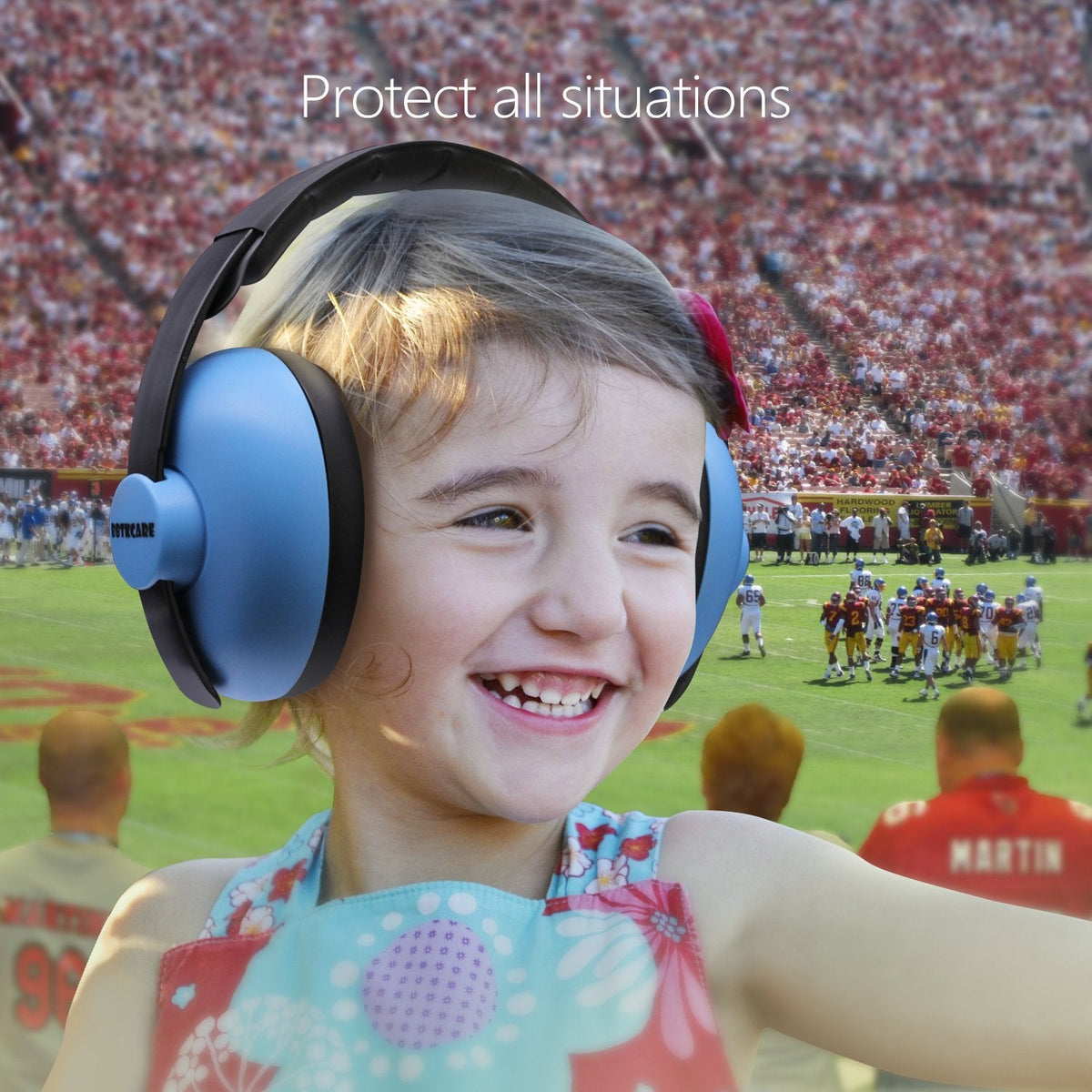 BBTKCARE Baby Ear Protection Noise Cancelling HeadPhones for Babies for 3 Months to 3 Years (Blue) 🍁 All In One Marketplace Canada