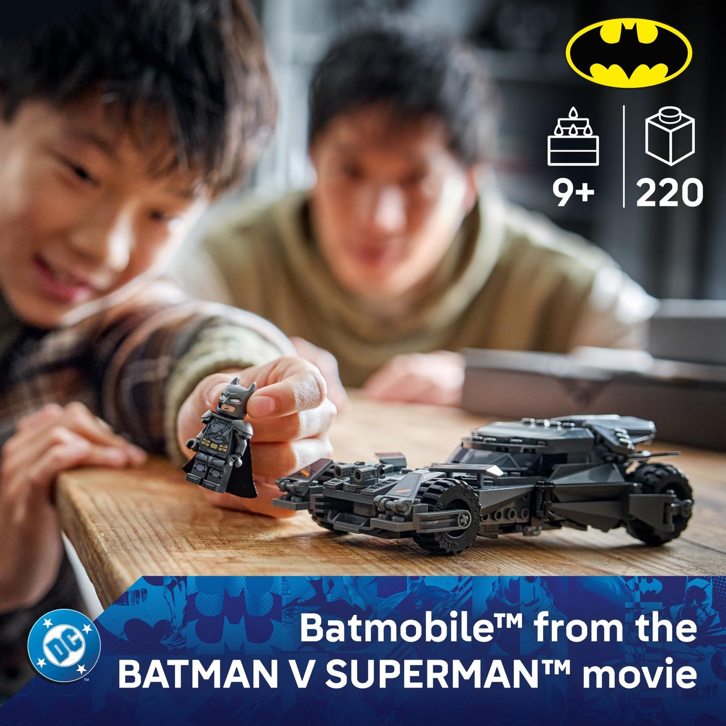 LEGO DC Batman: Batman v Superman Batmobile Building Blocks Set - Super Hero Toy for Kids, Boys & Girls, Ages 9+ - with Armored Minifigure & Golden Coin - Gift Idea for Birthdays - 76331 🍁 All In One Marketplace Canada