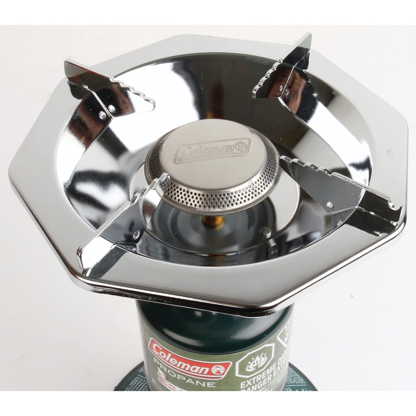 Coleman Bottletop Propane Camping Stove, Portable 1-Burner Adjustable Stove with Wind Baffles, Pressure Regulator, and 10,000 BTUs of Power; Ideal for Camping, Hiking, Backpacking, & More 🍁 All In One Marketplace Canada