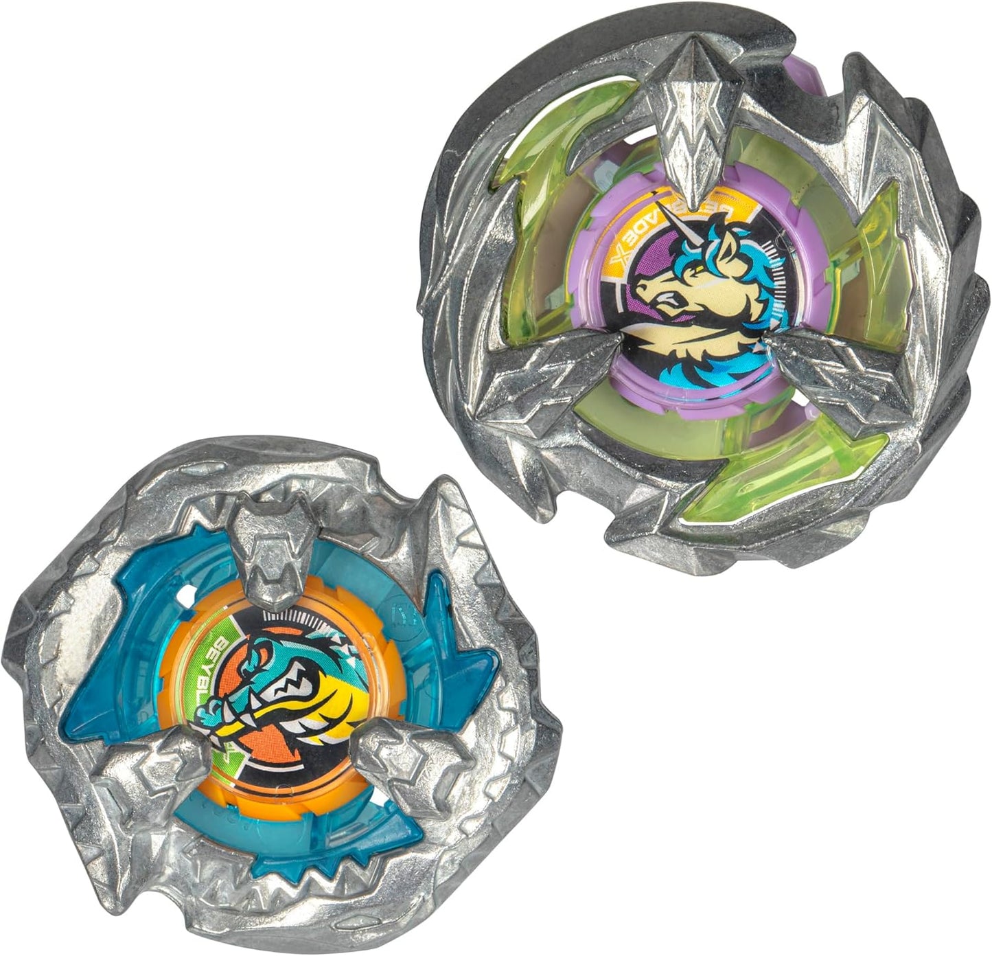Beyblade X Bite Croc 3-60LF and Sting Unicorn 4-60P  Dual Pack Set
