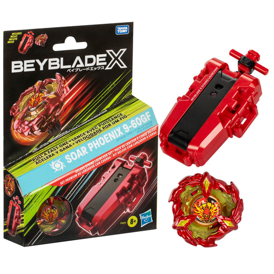 Beyblade X Soar Phoenix 9-60GF Deluxe String Launcher Set with Attack Type Right-Spinning Top Toy; Great Gift for 8 Year Old Boys and Girls 🍁 All In One Marketplace Canada