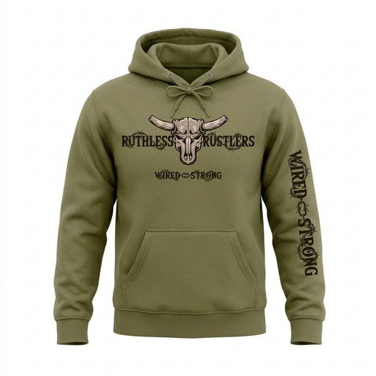 WIRED STRONG HOODIE | Army Green