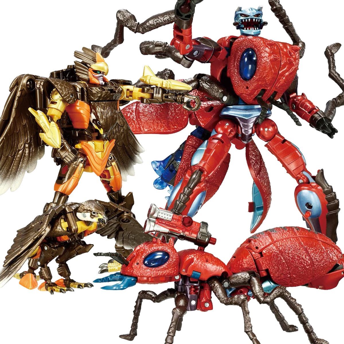 Transformers: Beast Wars BWVS-07 Airazor vs Inferno (Premium Finish) Two-Pack