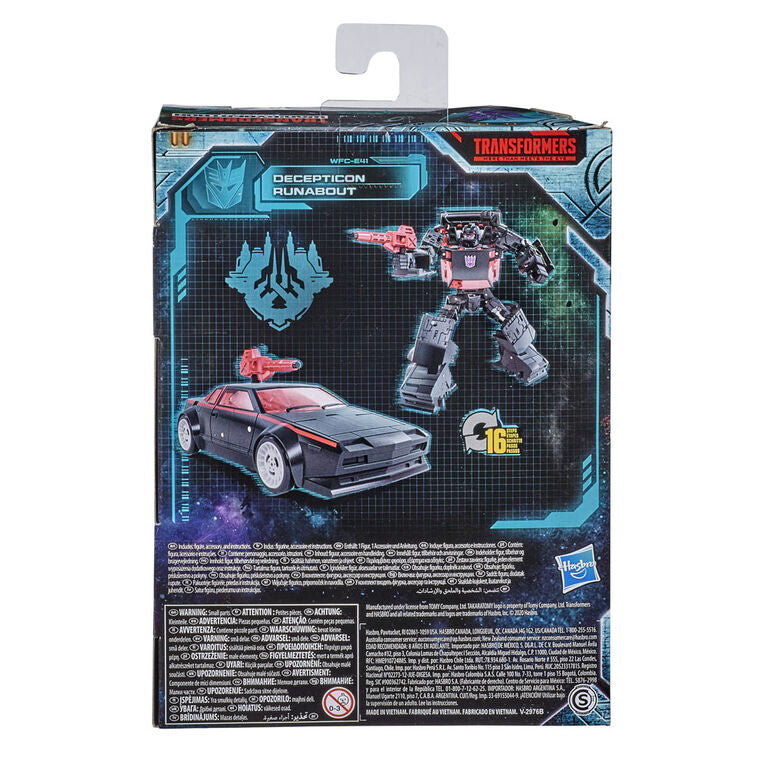 Transformers Generations War for Cybertron Deluxe WFC-E41 Decepticon Runabout