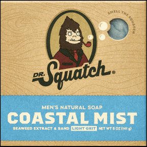 Dr. Squatch - Coastal Mist Bar Soap (141g 12)