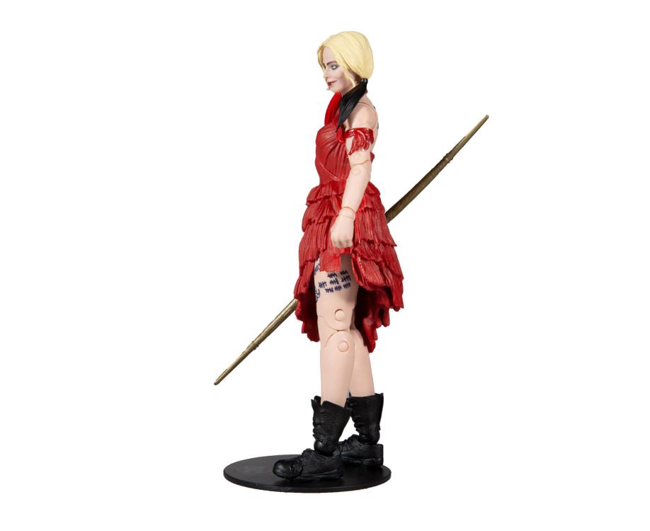 The Suicide Squad DC Multiverse Harley Quinn Action Figure (Collect to Build: King Shark)
