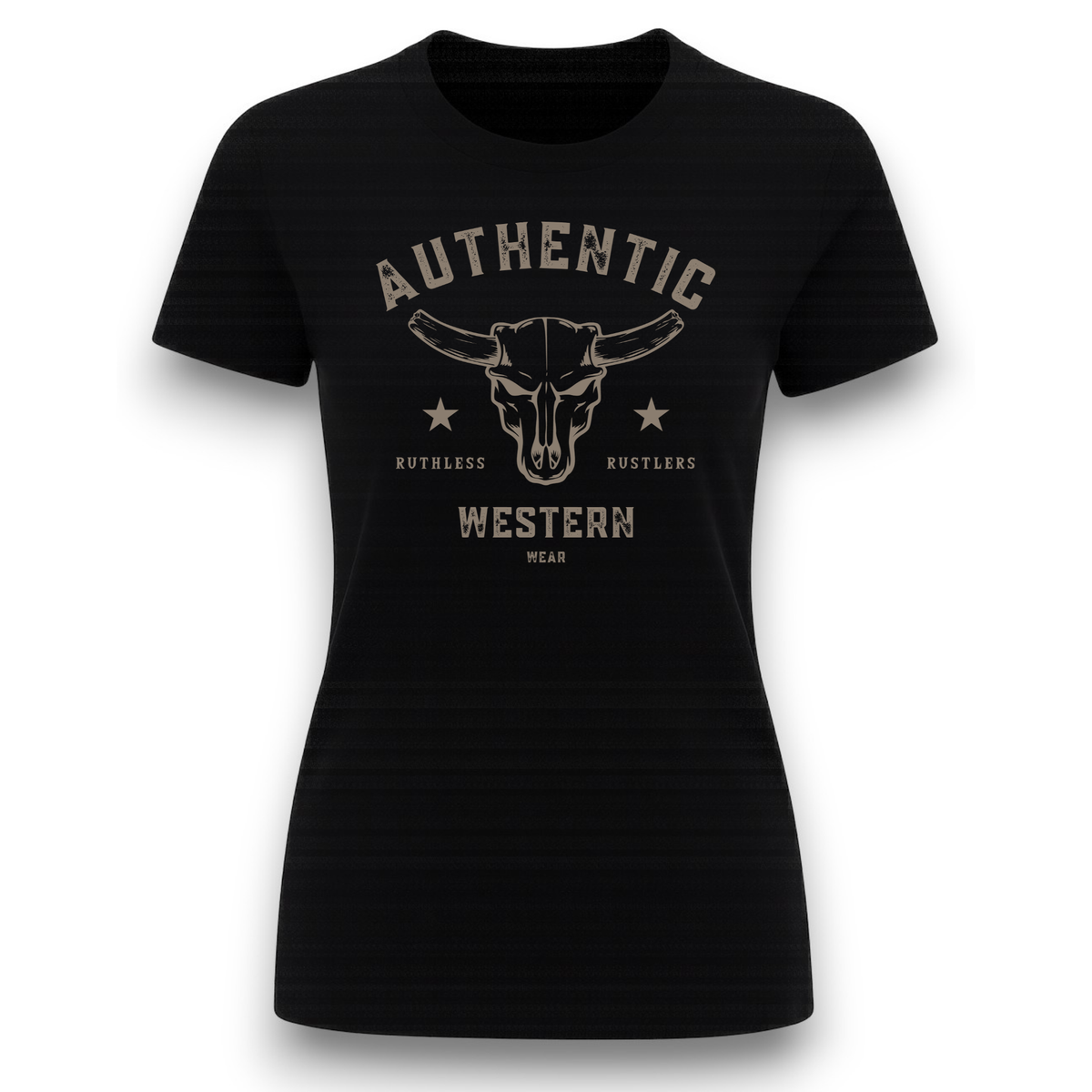 AUTHENTIC WESTERN WOMEN T-SHIRT | Black