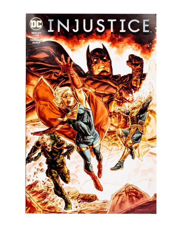 MCFARLANE TOYS - Injustice Page Punchers Supergirl 7" Figure with Comic