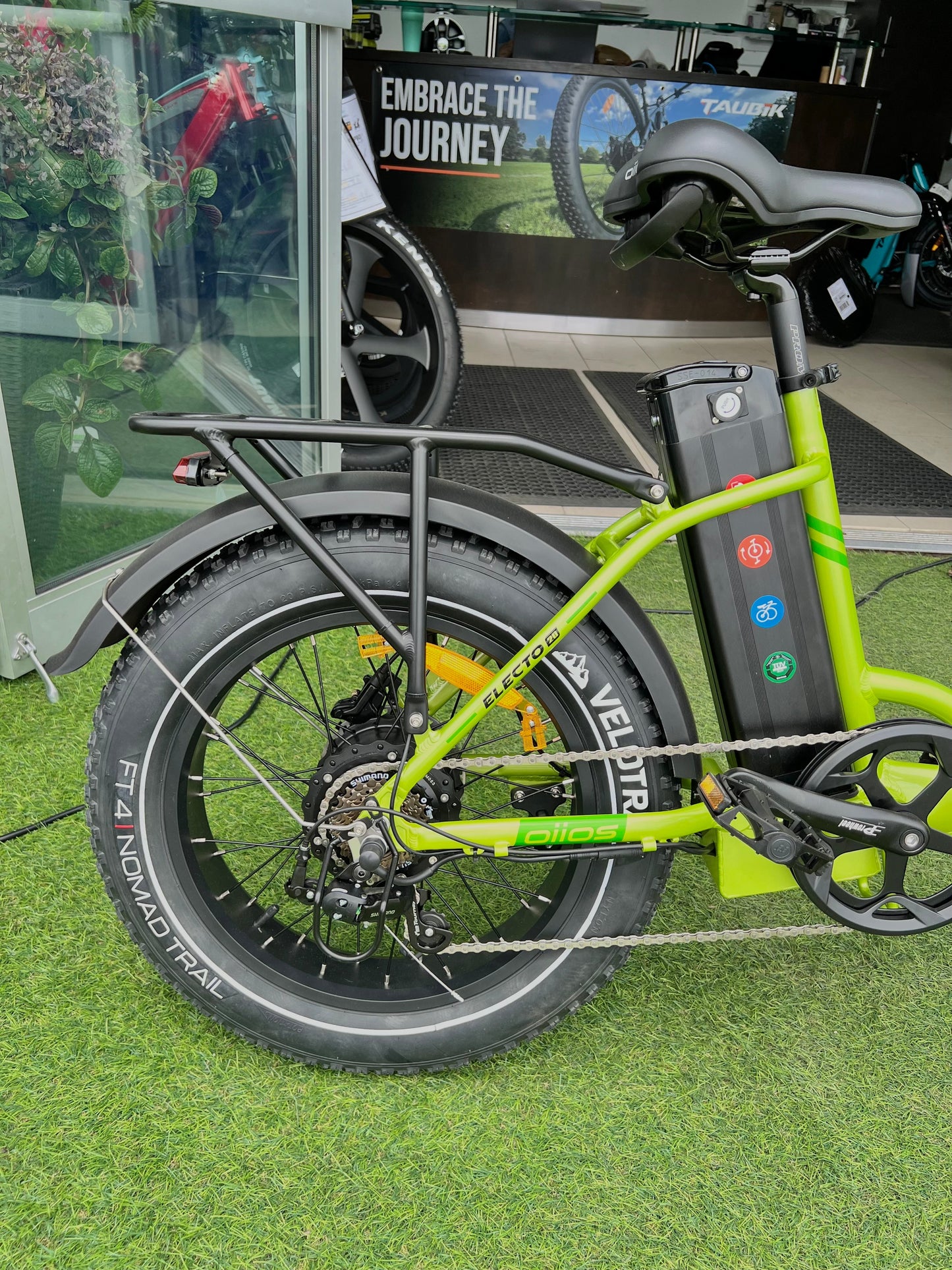 Oiios Electo 20" Foldable Fat Tire Ebike