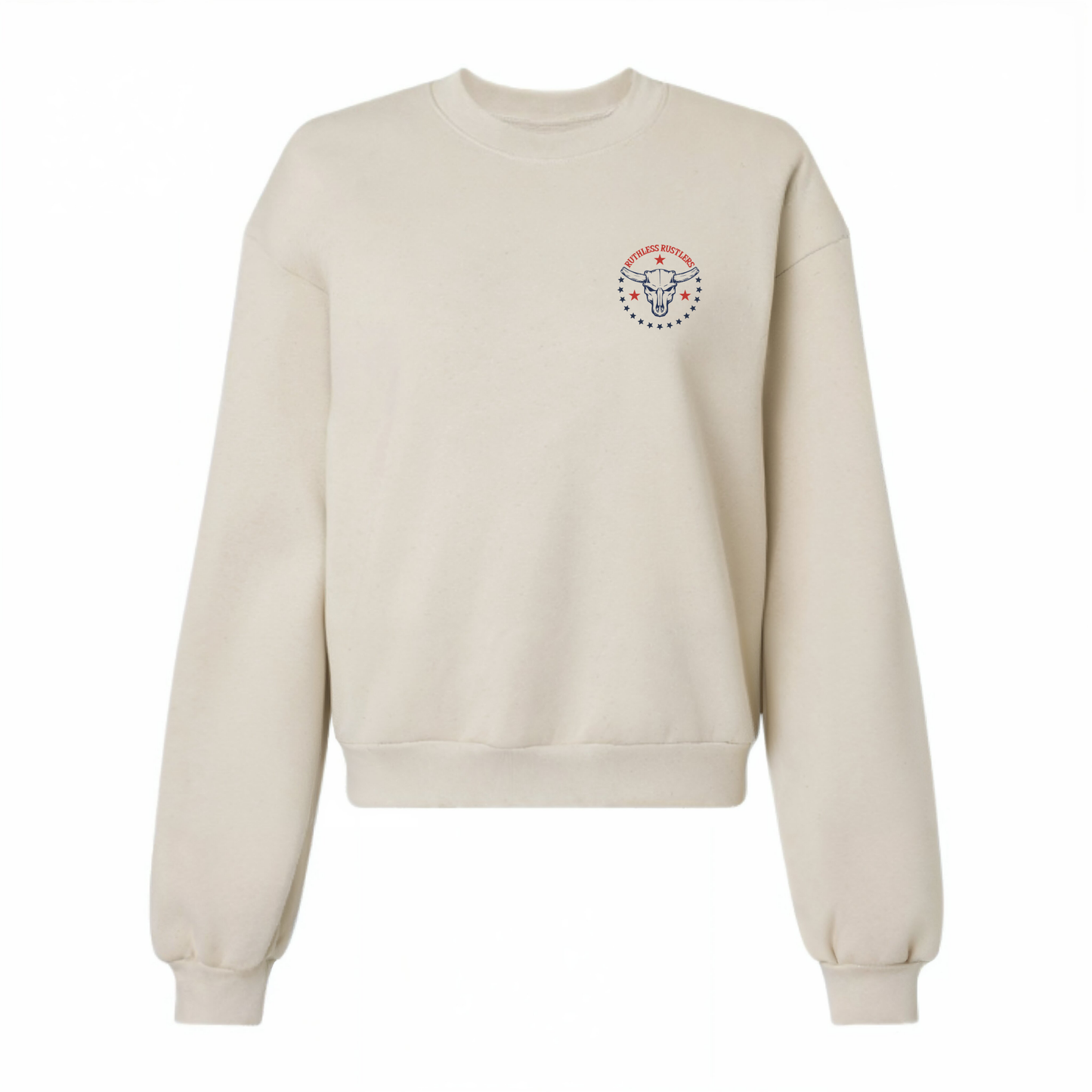 KISS MY BOOTS SWEATSHIRT | Cream
