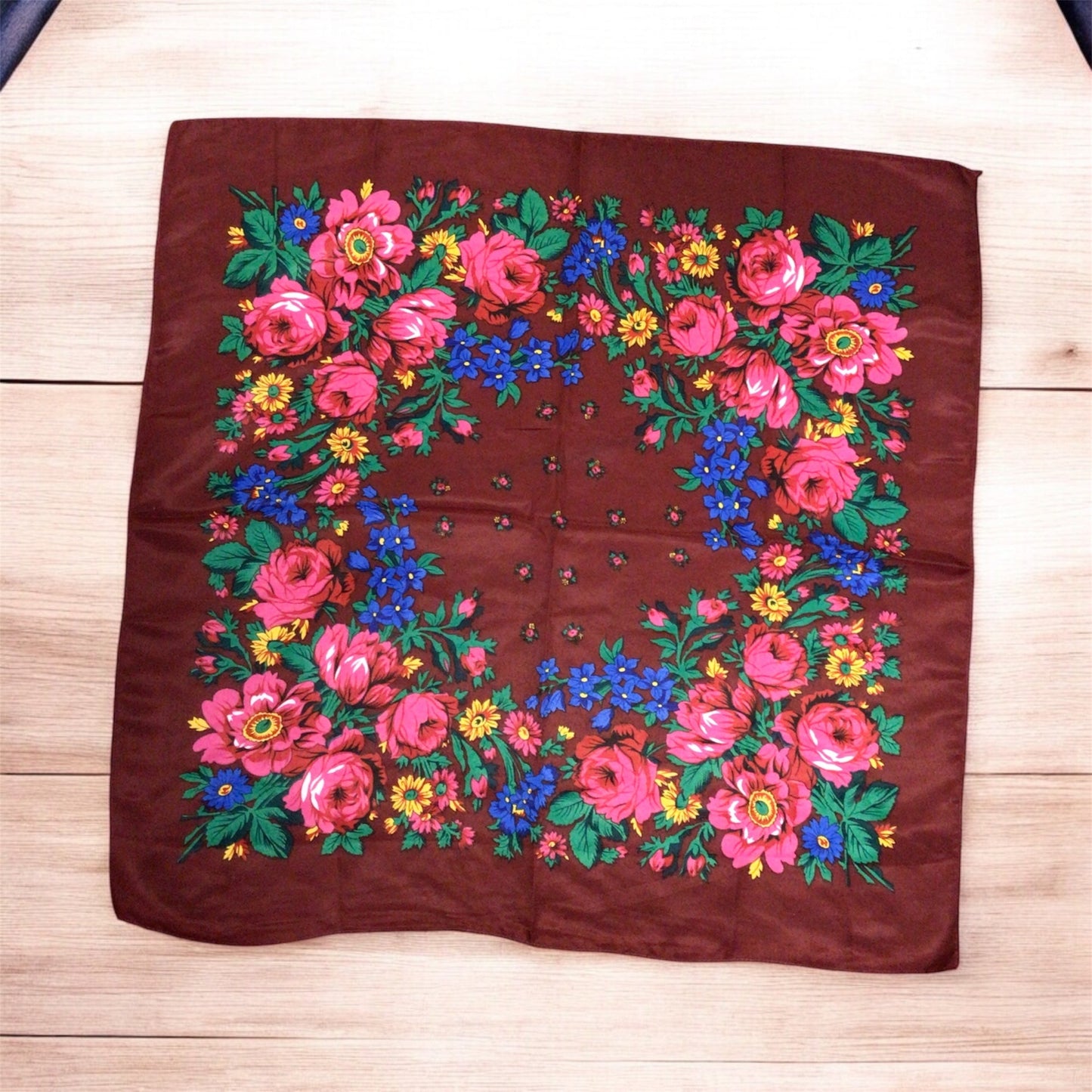 Burgundy Kookum Scarf