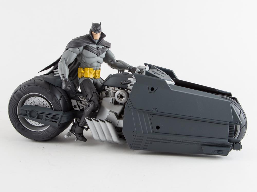 Batman: Curse of the White Knight DC Multiverse Batcycle