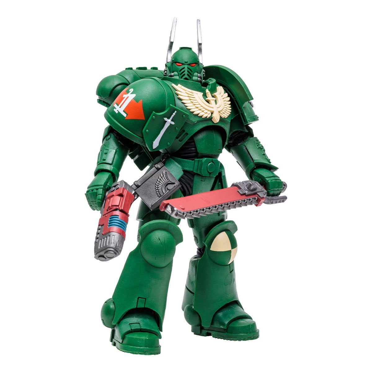 Warhammer 40,000 Wave 5 Dark Angels Assault Intercessor Sergeant 7-Inch Scale Action Figure