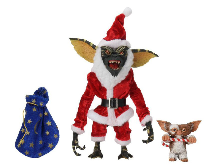 Neca - Gremlins Santa Stripe & Gizmo Action Figure Two-Pack