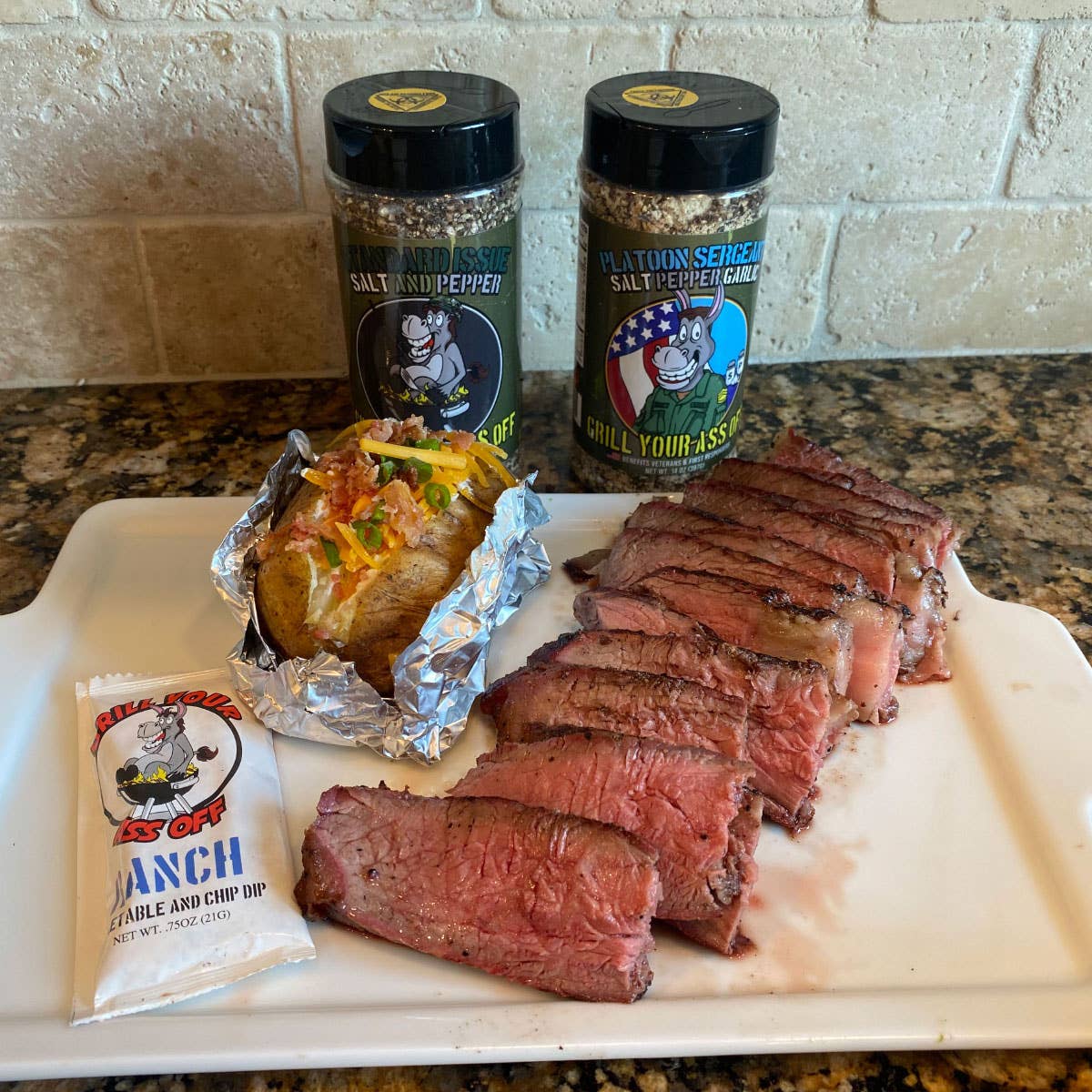 Grill Your Ass Off - Standard Issue Salt & Pepper Seasoning