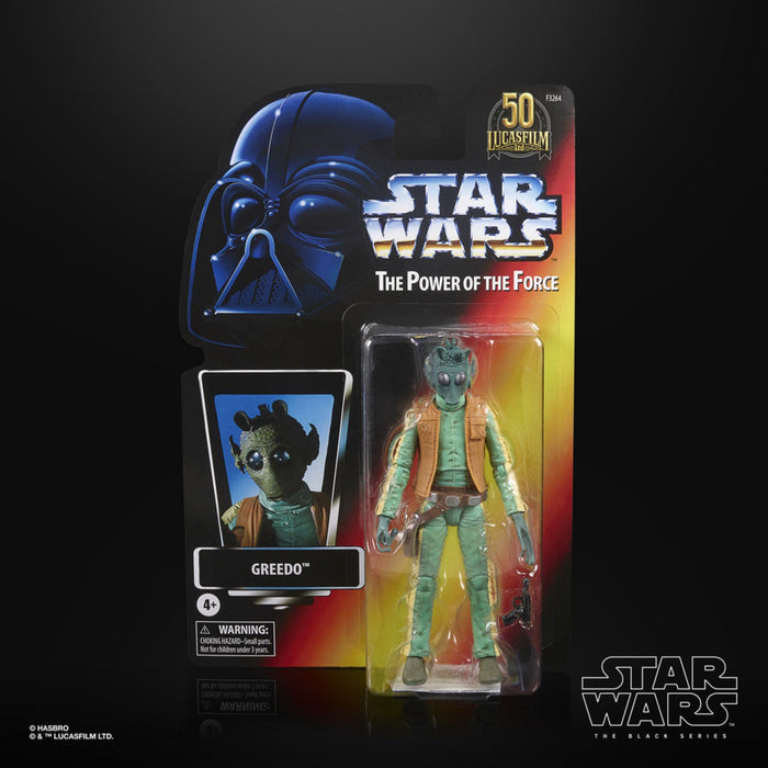 Star Wars: The Black Series (power of the force)  Retro Greedo - exclusive