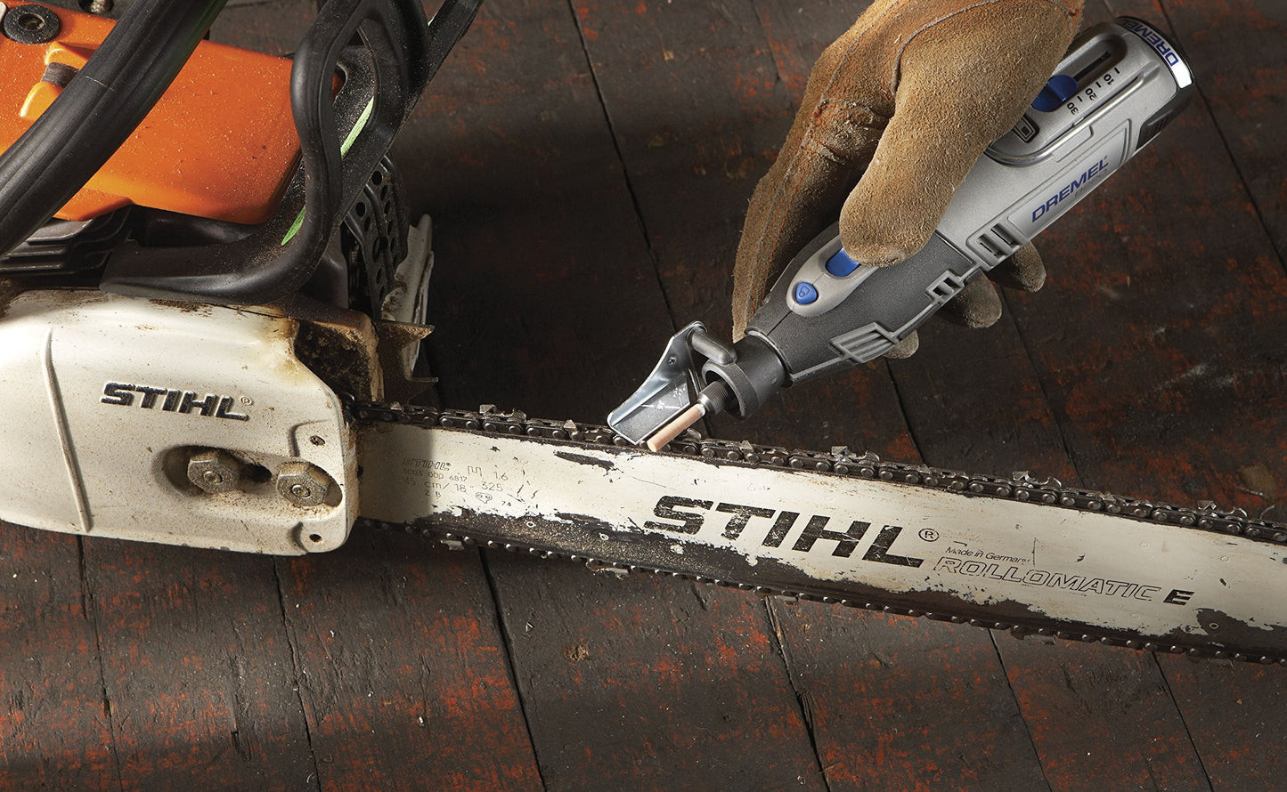 Dremel A679-02 Sharpening Attachment Kit for Sharpening Outdoor Gardening Tools, Chainsaws, and Home DIY Projects, Medium 🍁 All In One Marketplace Canada