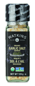 Watkins Co. - Organic Garlic Salt Grinder (3 x 123g 12)