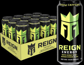 Reign Energy - White Gummy Bear (12 x 473ml 12)