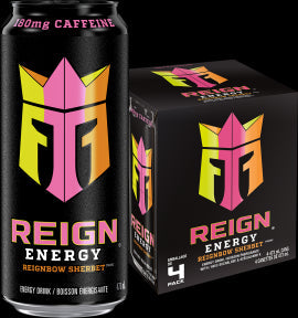 Reign Energy - Reignbow Sherbet 4pk (6 x 473ml 6)